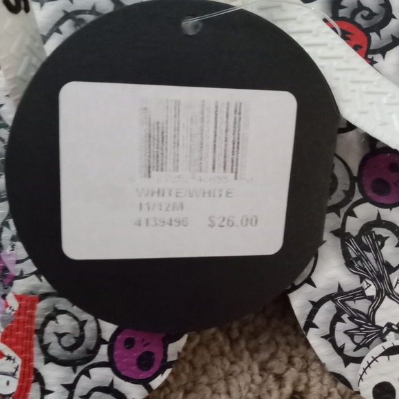 Havaianas Disney Nightmare Jack Beach Mens Size 12 - Picture 8 of 8